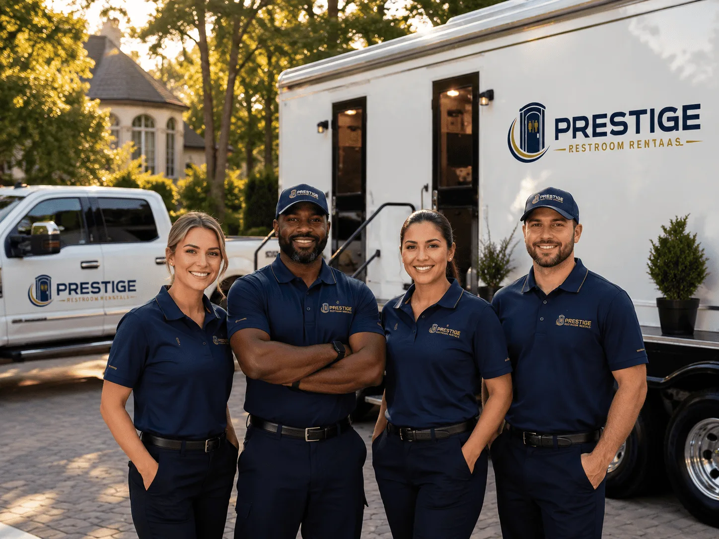 Trusted Luxury Portable Restrooms company in Ithaca, MI